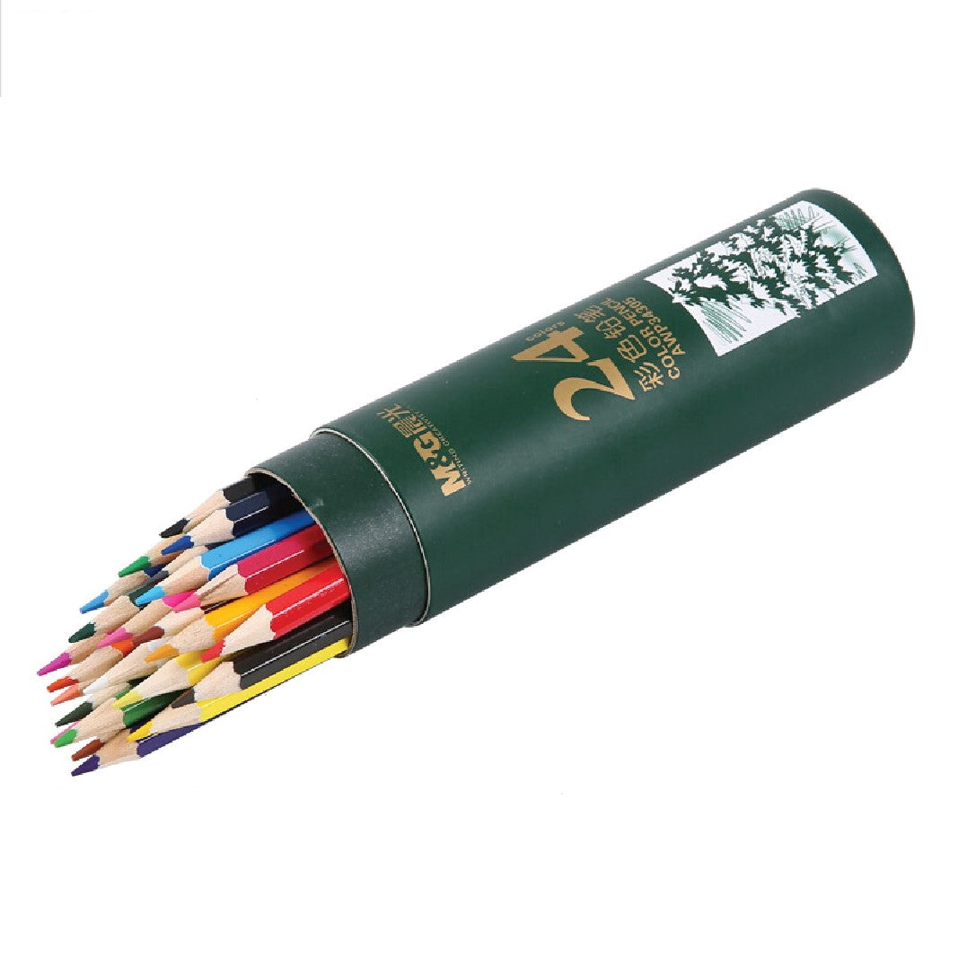 M&G Color Pencil Hexagon Oil-Based 24Colors