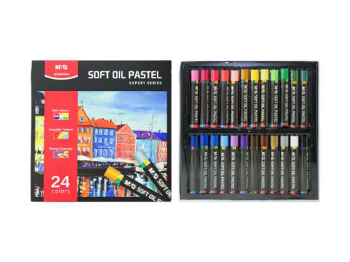 M&G Soft Oil Pastel Expert Series 24 Colors