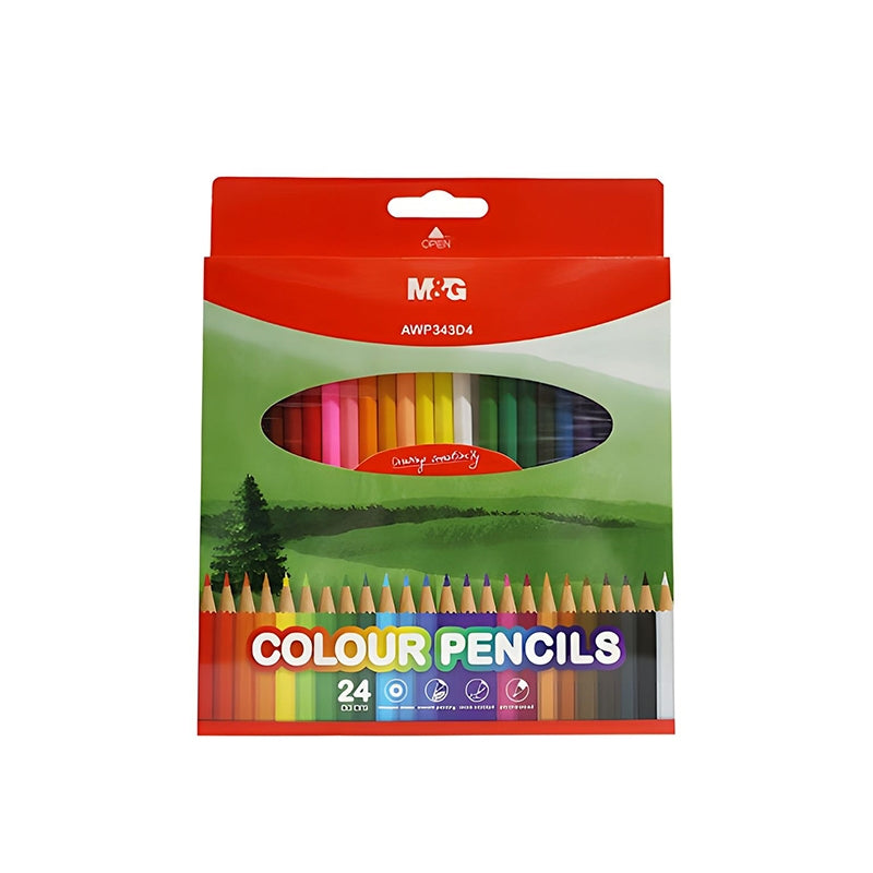 M&G Coloring Pencils Hexagon 24 Colors