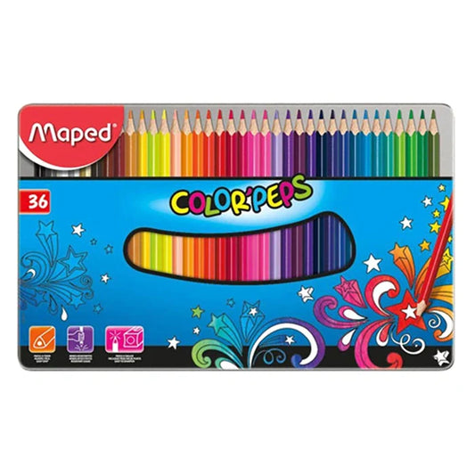 Maped Color'peps Aluminium box (36 colors)