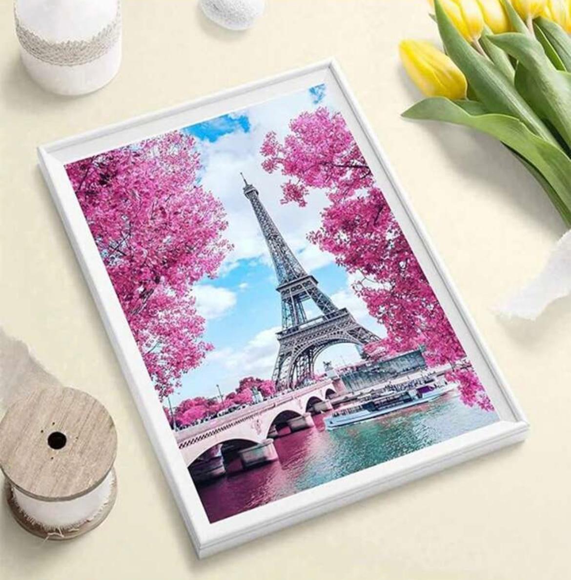 Paris Eiffel Tower diamond painting (40*50)