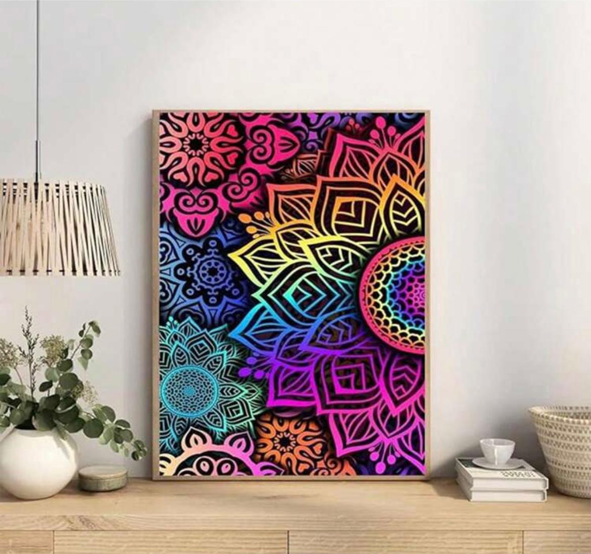 Mandala diamond painting (30*40)