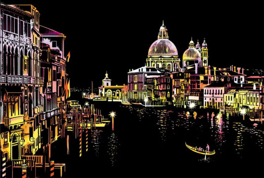 Scratch Colorful City 3 - Romantic Venice (40.5*28.5)