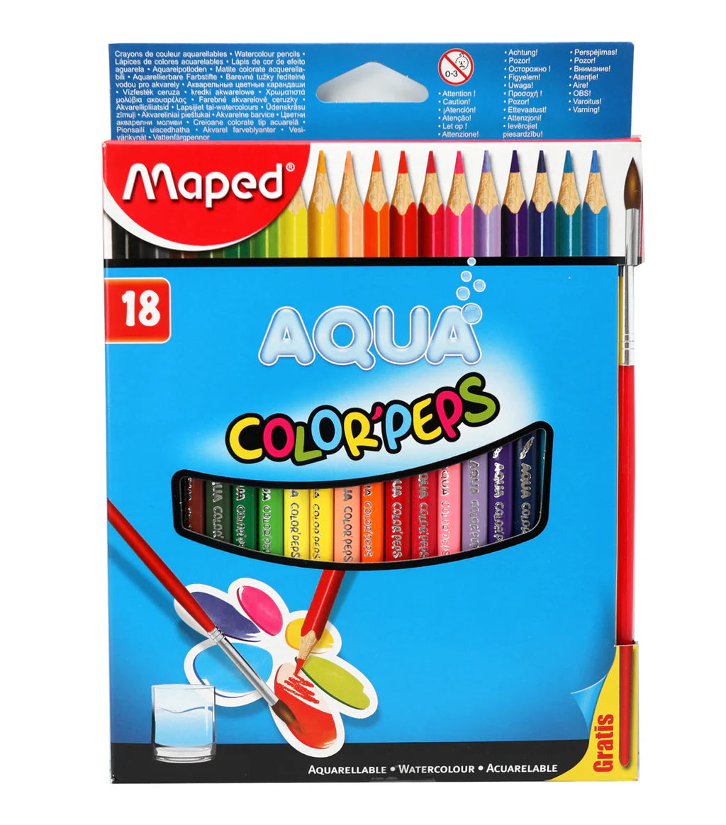 Maped AQUA color'peps (18 colors)